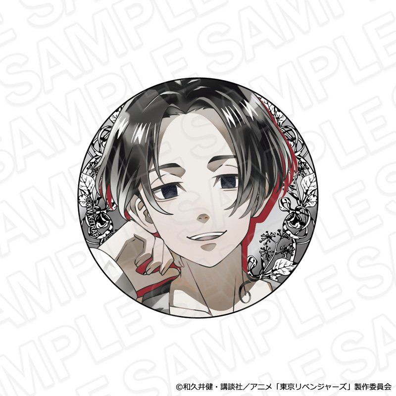 東京リベンジャーズ ホログラムカンバッジ PALE TONE series 佐野万次郎 Chair Ver.