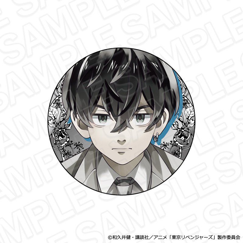 東京リベンジャーズ ホログラムカンバッジ PALE TONE series 松野千冬 Chair Ver.