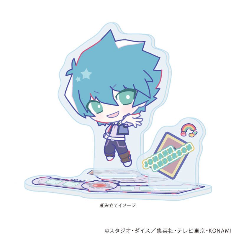 アクリルスタンドプレート「遊☆戯☆王デュエルモンスターズGX Design produced by Sanrio」06/ヨハン・アンデルセン(コラボイラスト)