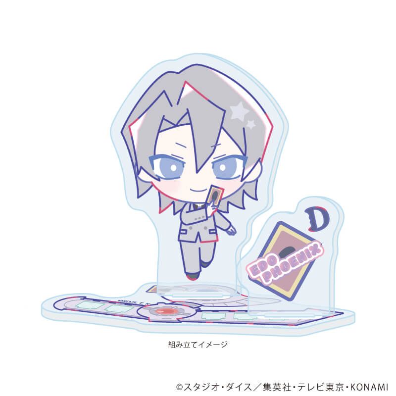 アクリルスタンドプレート「遊☆戯☆王デュエルモンスターズGX Design produced by Sanrio」05/エド・フェニックス(コラボイラスト)