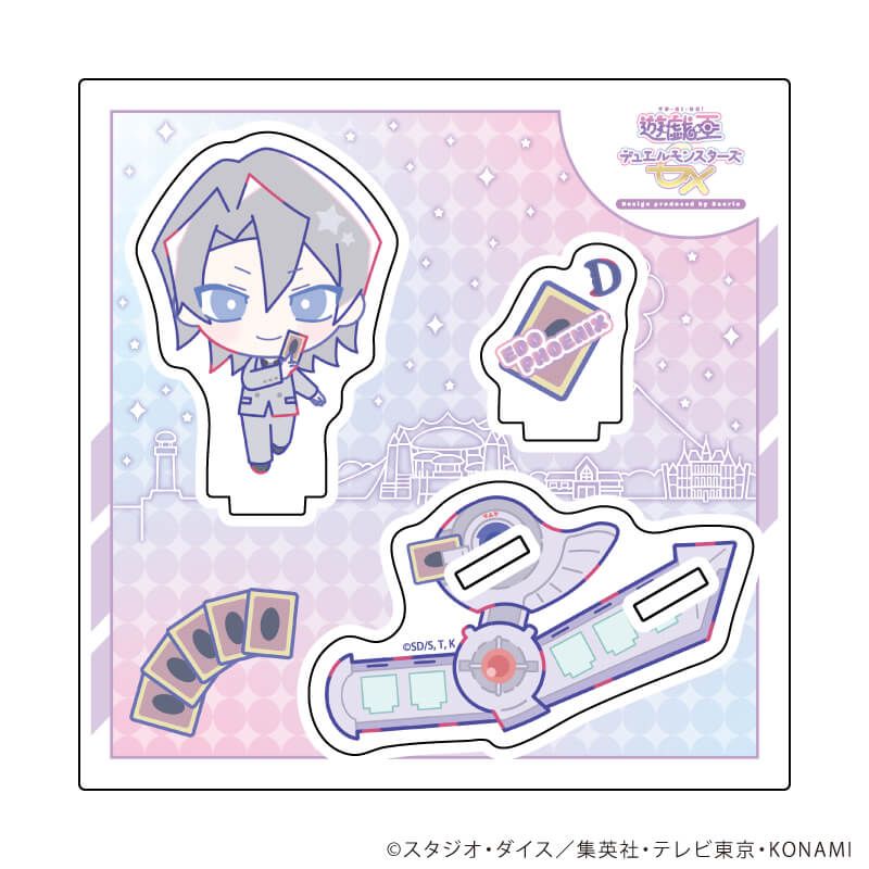 アクリルスタンドプレート「遊☆戯☆王デュエルモンスターズGX Design produced by Sanrio」05/エド・フェニックス(コラボイラスト)