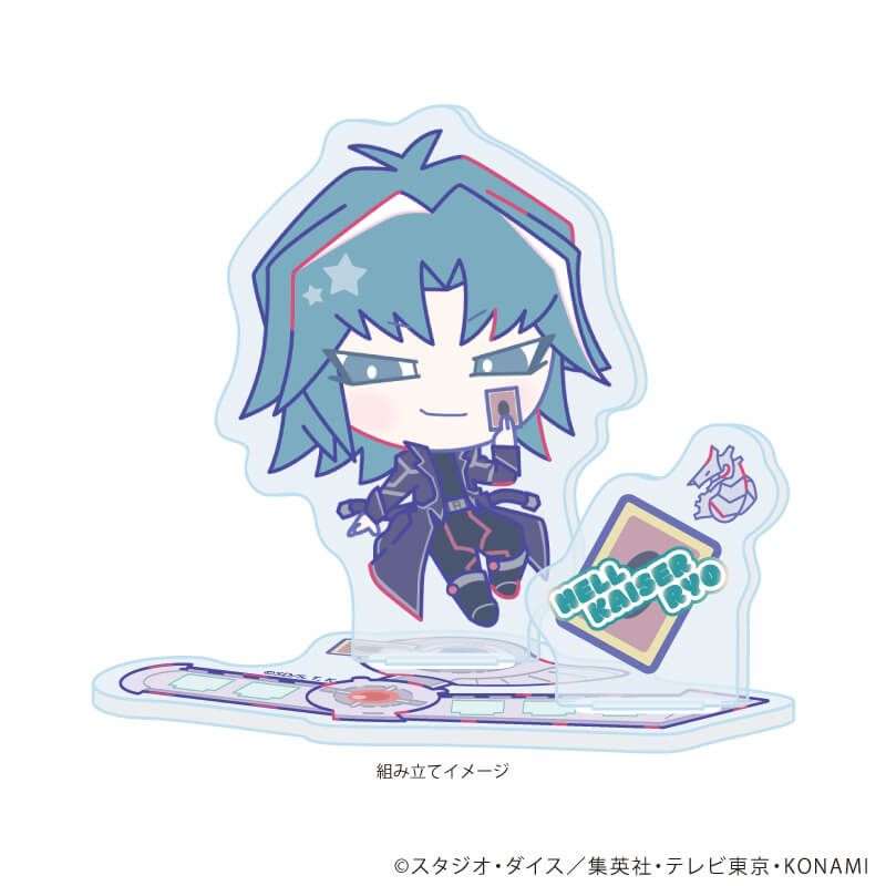 アクリルスタンドプレート「遊☆戯☆王デュエルモンスターズGX Design produced by Sanrio」04/ヘルカイザー亮(コラボイラスト)