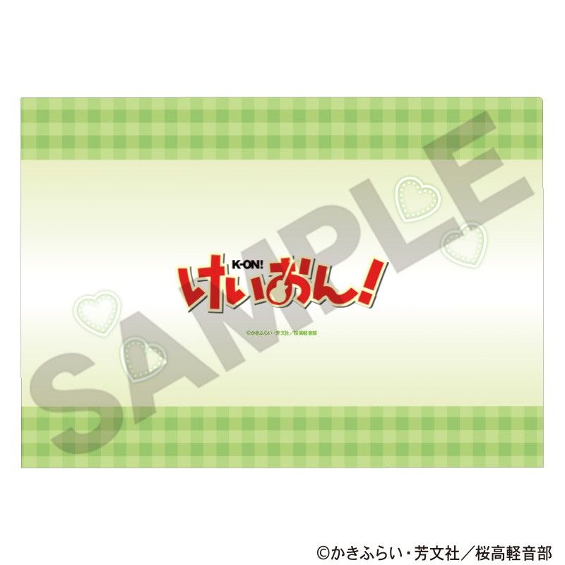 けいおん! シングルクリアファイル プレゼント｜アニメ