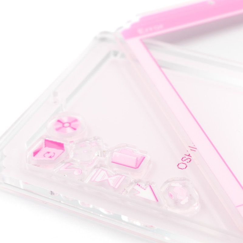 アクリルフレーム08/PCウィンドウ ピンク【推し活】