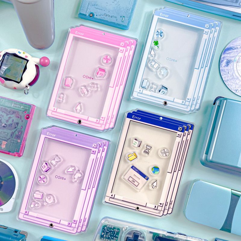 アクリルフレーム07/PCウィンドウ パープル【推し活】