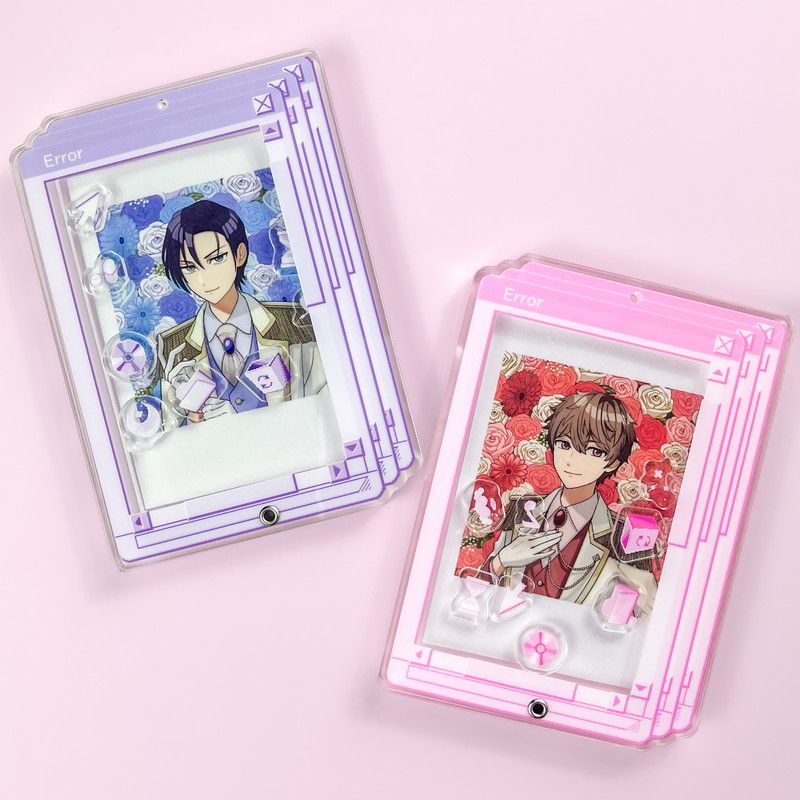 アクリルフレーム07/PCウィンドウ パープル【推し活】