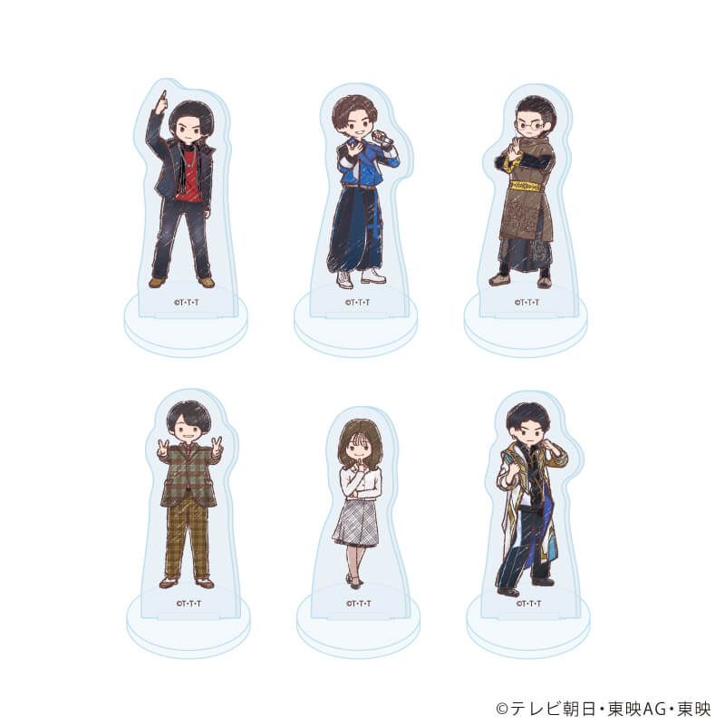 アクリルぷちスタンド「ナンバーワン戦隊ゴジュウジャー」02/コンプリートセット(全6種)(グラフアートイラスト)