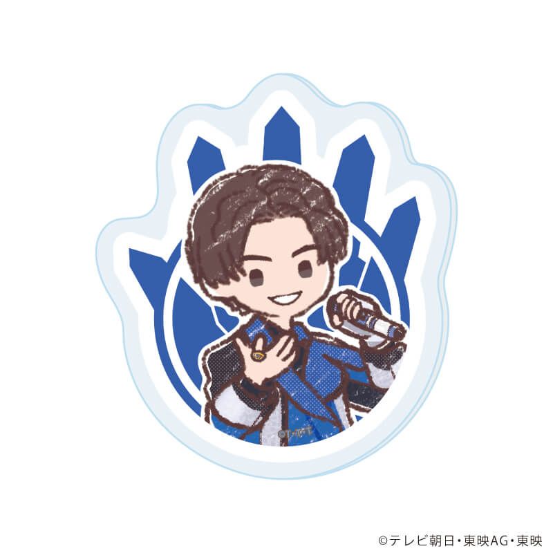 アクリルマグネット「ナンバーワン戦隊ゴジュウジャー」02/ブラインド(6種)(グラフアートイラスト)