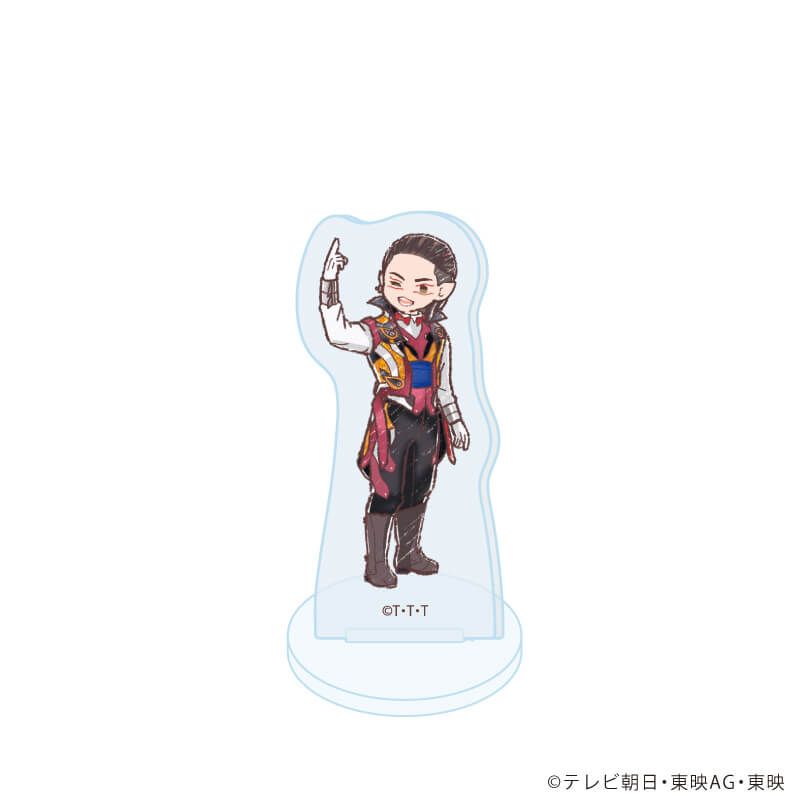 アクリルぷちスタンド「ナンバーワン戦隊ゴジュウジャー」01/ブラインド(11種)(グラフアートイラスト)