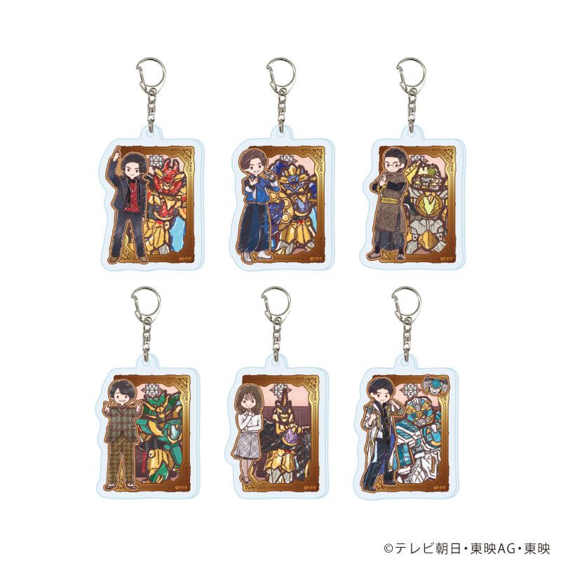 アクリルキーホルダー「ナンバーワン戦隊ゴジュウジャー」02/ブラインド(6種)(グラフアートイラスト)