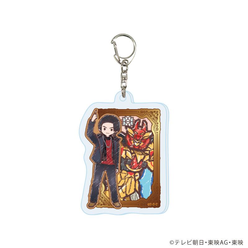 アクリルキーホルダー「ナンバーワン戦隊ゴジュウジャー」02/ブラインド(6種)(グラフアートイラスト)