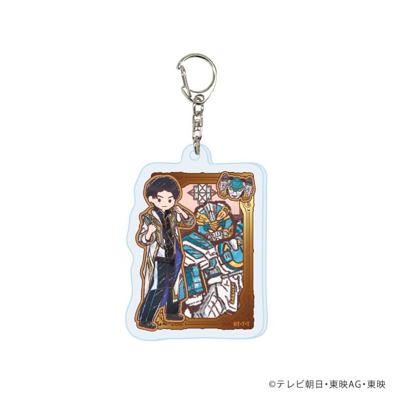 アクリルキーホルダー「ナンバーワン戦隊ゴジュウジャー」02/ブラインド(6種)(グラフアートイラスト)