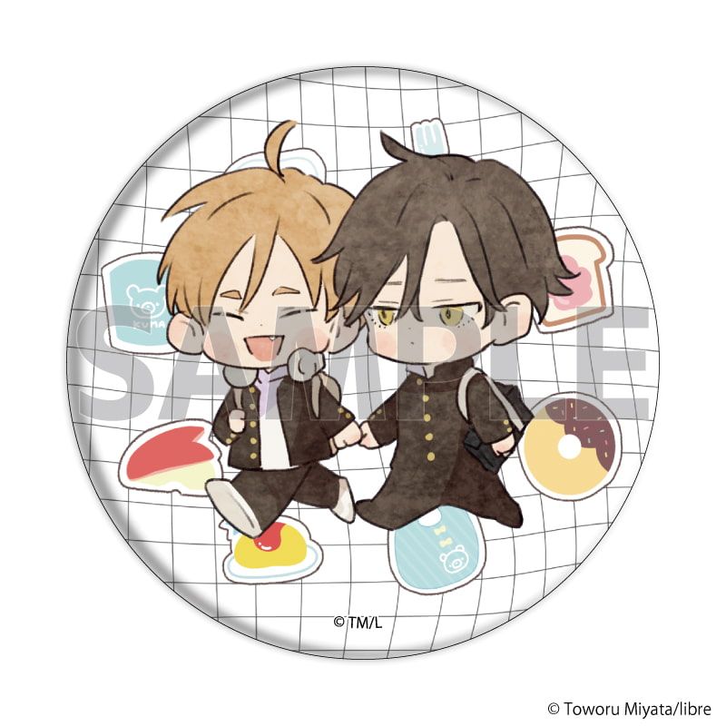 缶バッジ「君に注ぐ100dB」01/コンプリートセット(全6種)(公式&描き下ろしイラスト)