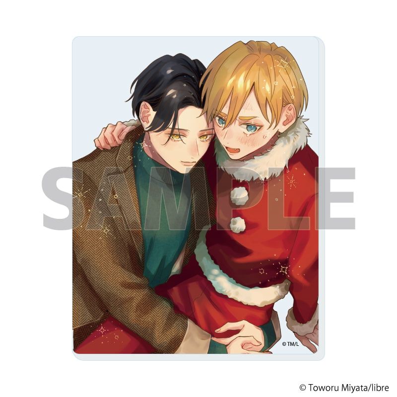 アクリルカード「君に注ぐ100dB」01/ブラインド(6種)(公式&描き下ろしイラスト)