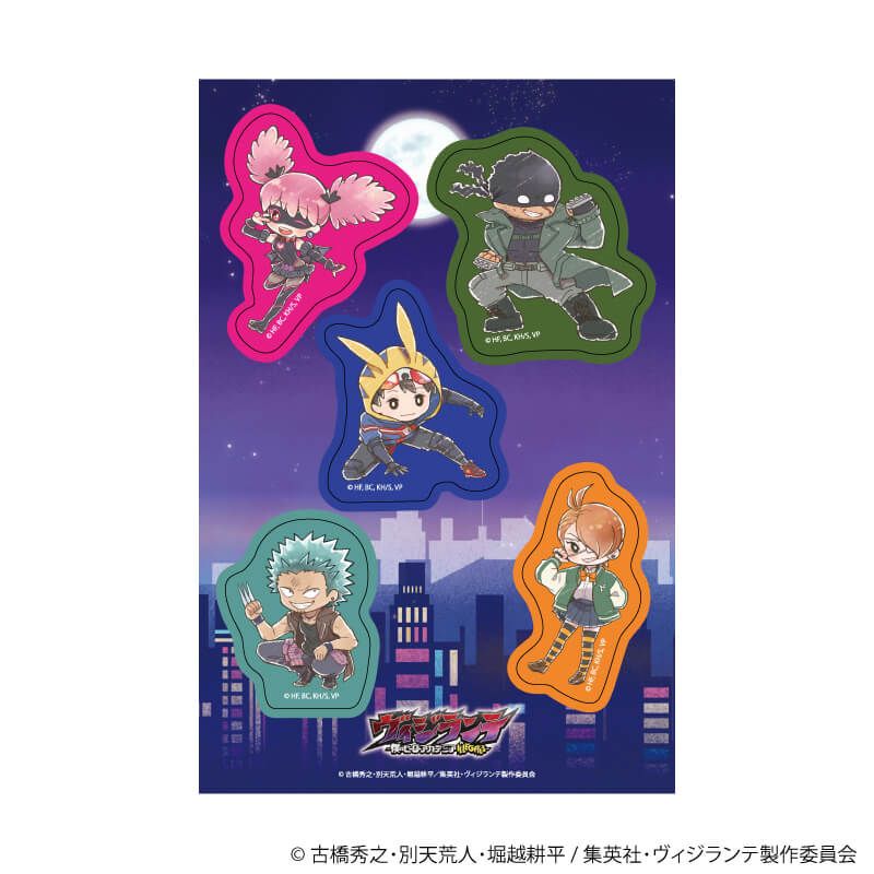 PETANTシール「ヴィジランテ -僕のヒーローアカデミア ILLEGALS-」01/集合デザインA(グラフアート)