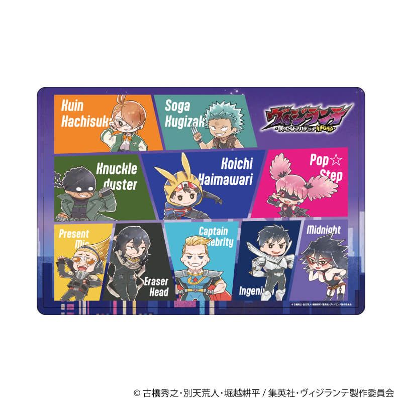キャラクリアケース「ヴィジランテ -僕のヒーローアカデミア ILLEGALS-」05/集合デザイン(グラフアート)