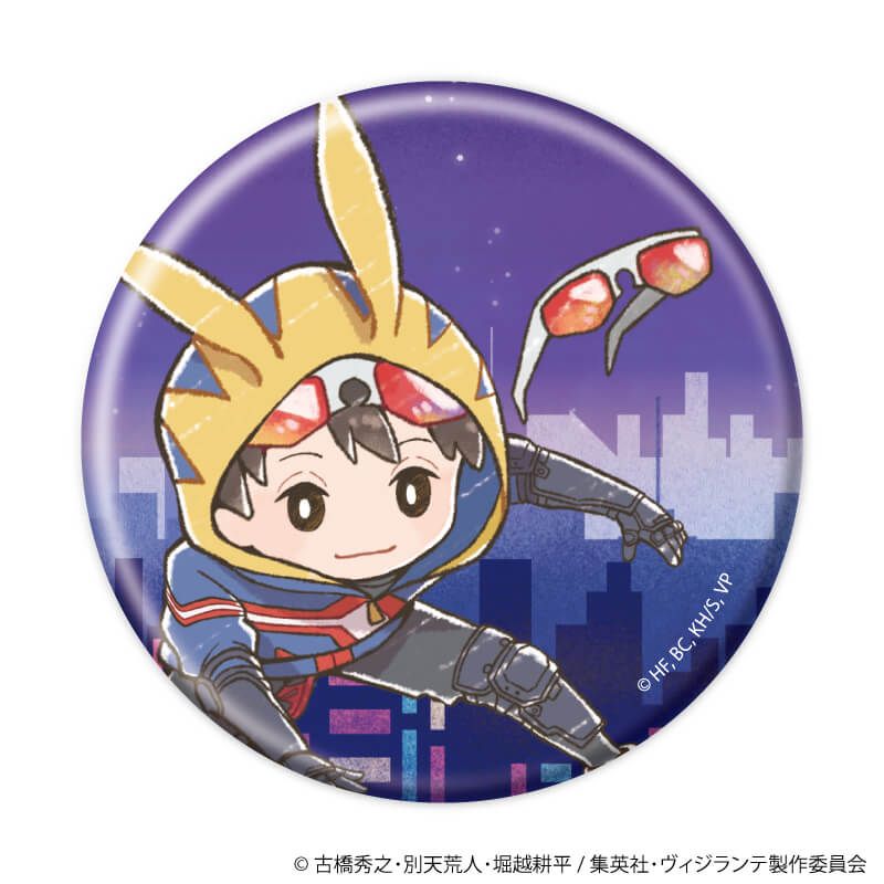 缶バッジ「ヴィジランテ -僕のヒーローアカデミア ILLEGALS-」02/トレーディング(10種)(グラフアート)