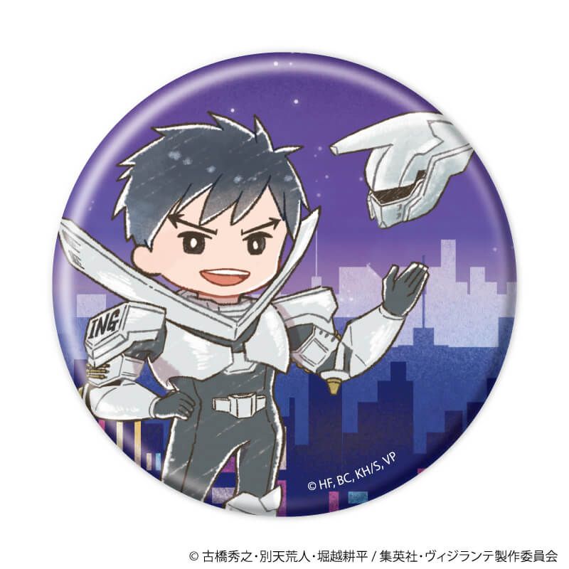 缶バッジ「ヴィジランテ -僕のヒーローアカデミア ILLEGALS-」02/トレーディング(10種)(グラフアート)