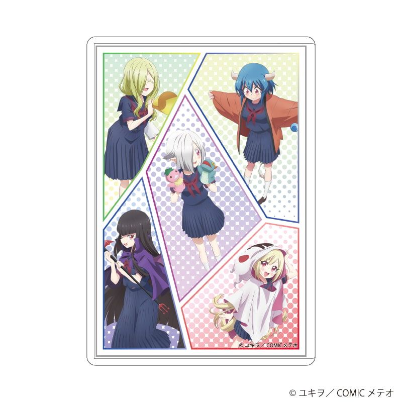 キャラクリアケース「邪神ちゃんドロップキック」04/集合デザインD(描き下ろしイラスト)