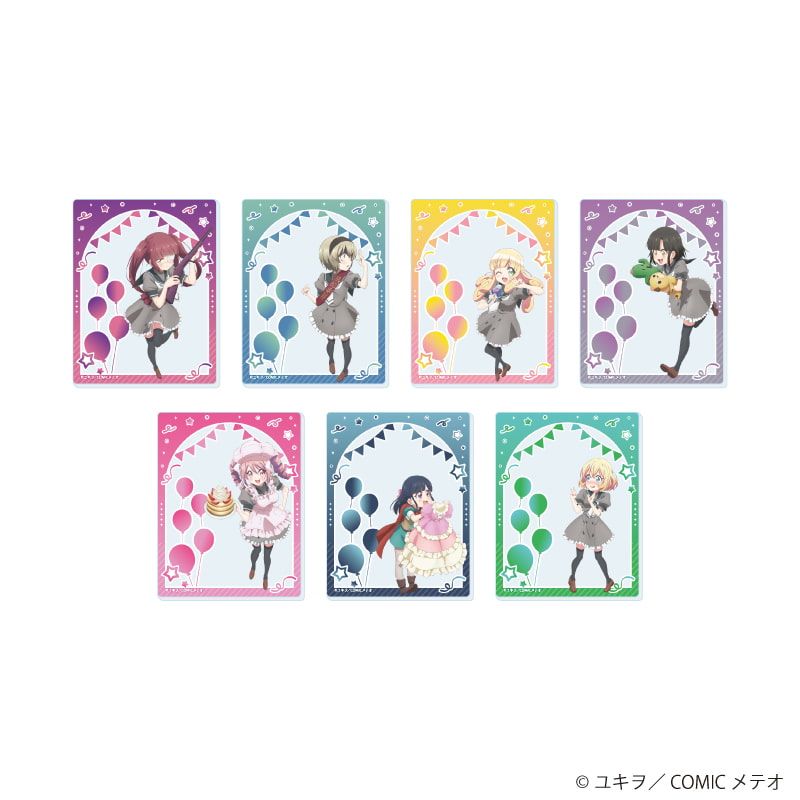 アクリルカード「邪神ちゃんドロップキック」02/ブラインド(7種)(描き下ろしイラスト)