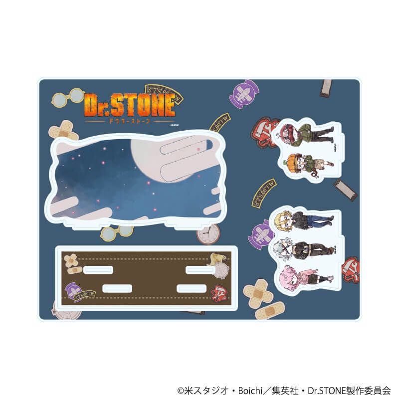 アクリルジオラマ「Dr.STONE」03/デザインB フライトジャケットver.(グラフアートイラスト)