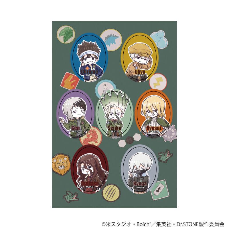 PETANTシール「Dr.STONE」04/デザインA フライトジャケットver.(グラフアートイラスト)