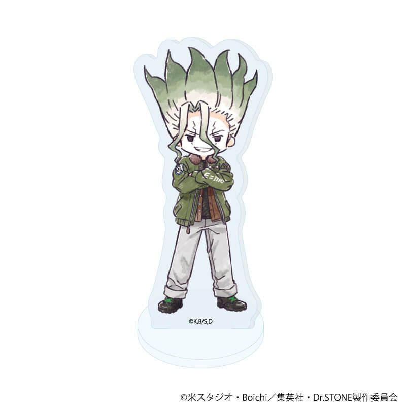 アクリルぷちスタンド「Dr.STONE」18/フライトジャケットver. コンプリートセット(全12種)(グラフアートイラスト)