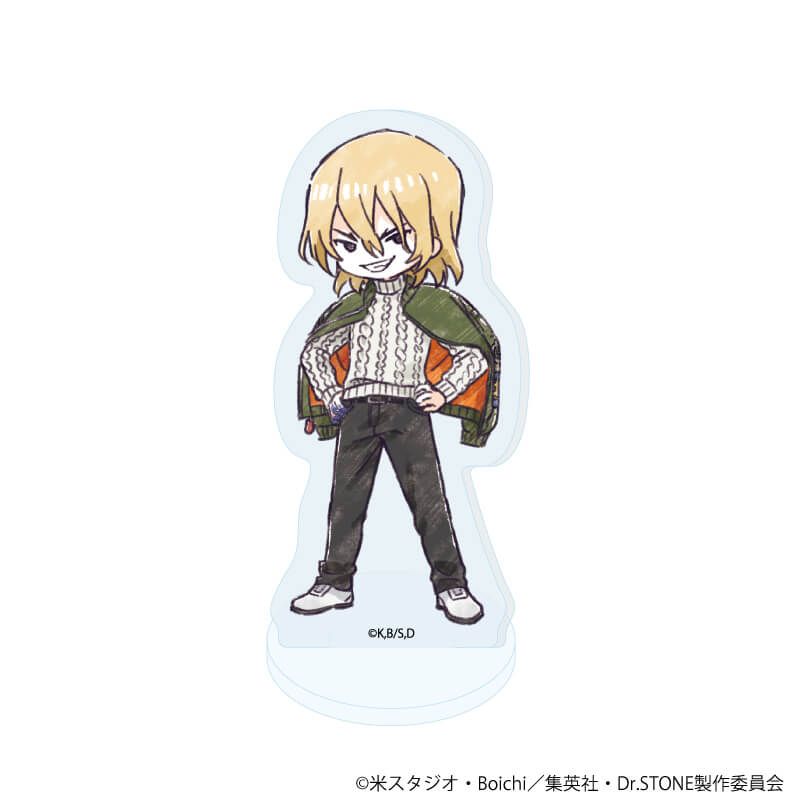 アクリルぷちスタンド「Dr.STONE」18/フライトジャケットver. ブラインド(12種)(グラフアートイラスト)