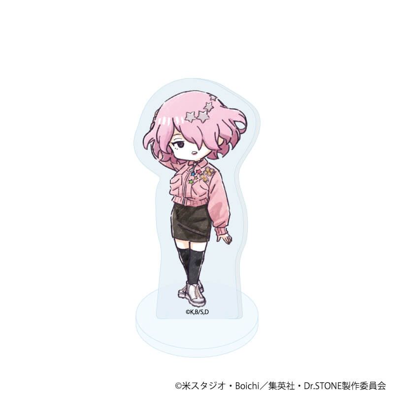 アクリルぷちスタンド「Dr.STONE」18/フライトジャケットver. ブラインド(12種)(グラフアートイラスト)