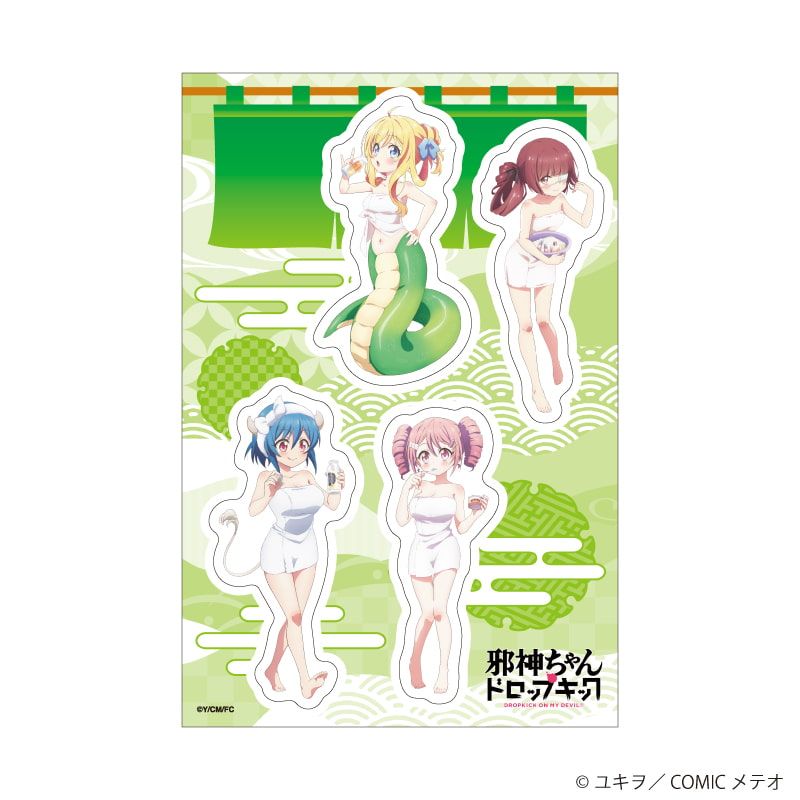 PETANTシール「邪神ちゃんドロップキック」01/集合イラスト(描き下ろしイラスト)