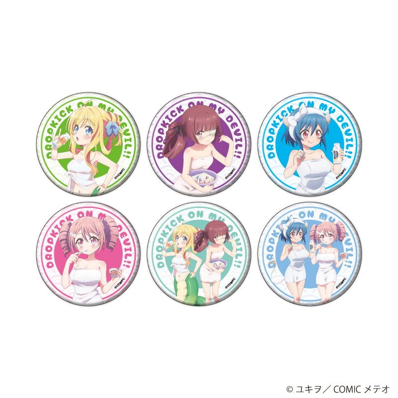 缶バッジ「邪神ちゃんドロップキック」02/コンプリートセット(全6種)(描き下ろしイラスト)