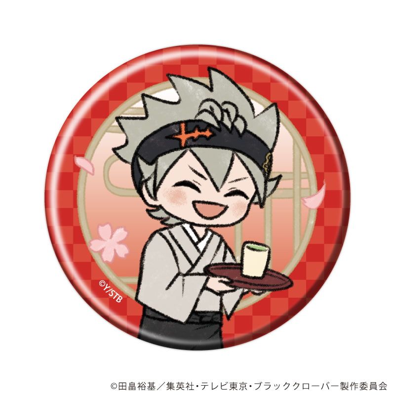 缶バッジ「ブラッククローバー」23/茶屋ver. コンプリートセット(全10種)(グラフアートイラスト)