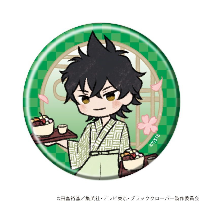 缶バッジ「ブラッククローバー」23/茶屋ver. ブラインド(10種)(グラフアートイラスト)