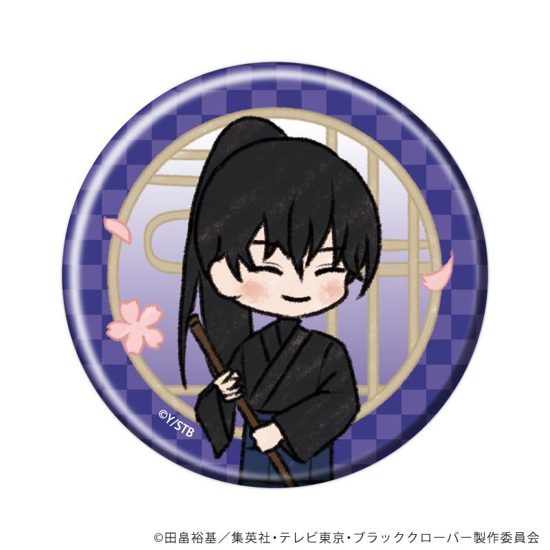 缶バッジ「ブラッククローバー」23/茶屋ver. ブラインド(10種)(グラフアートイラスト)