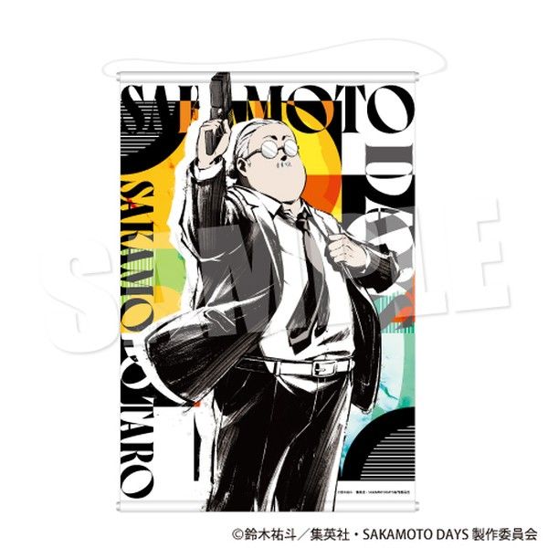 SAKAMOTO DAYS B2タペストリー ネオ・ペインティングVer. 坂本太郎