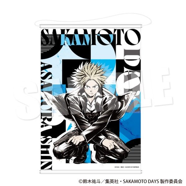 SAKAMOTO DAYS B2タペストリー ネオ・ペインティングVer. 朝倉シン