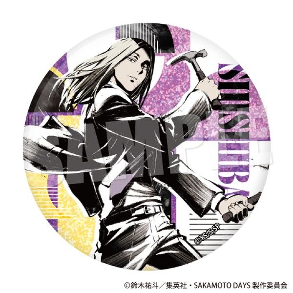 SAKAMOTO DAYS BIGホロ缶バッジ ネオ・ペインティングVer