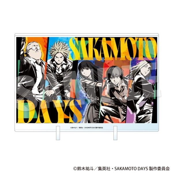SAKAMOTO DAYS アクリルビジュアルボード ネオ・ペインティングVer.