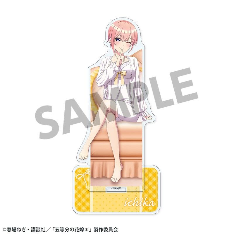 五等分の花嫁* 描き下ろしアクリルスタンド 中野一花 ナイトウェアVer.