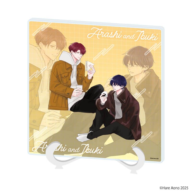 アクリルアートボード「あらしといぶき」02/嵐士＆伊吹B(描き下ろしイラスト)