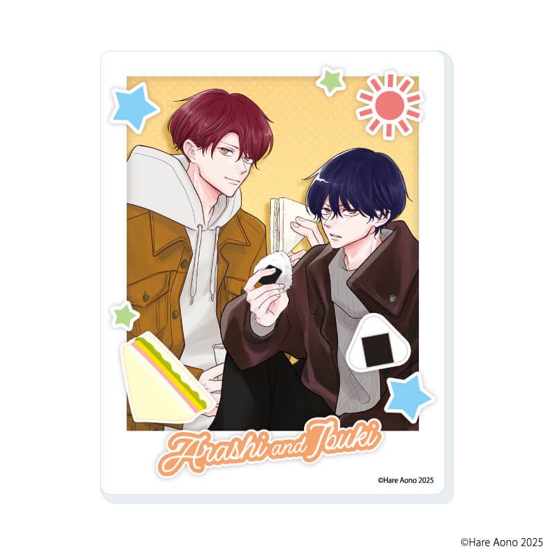 アクリルカード「あらしといぶき」01/ブラインド(6種)(描き下ろしイラスト)