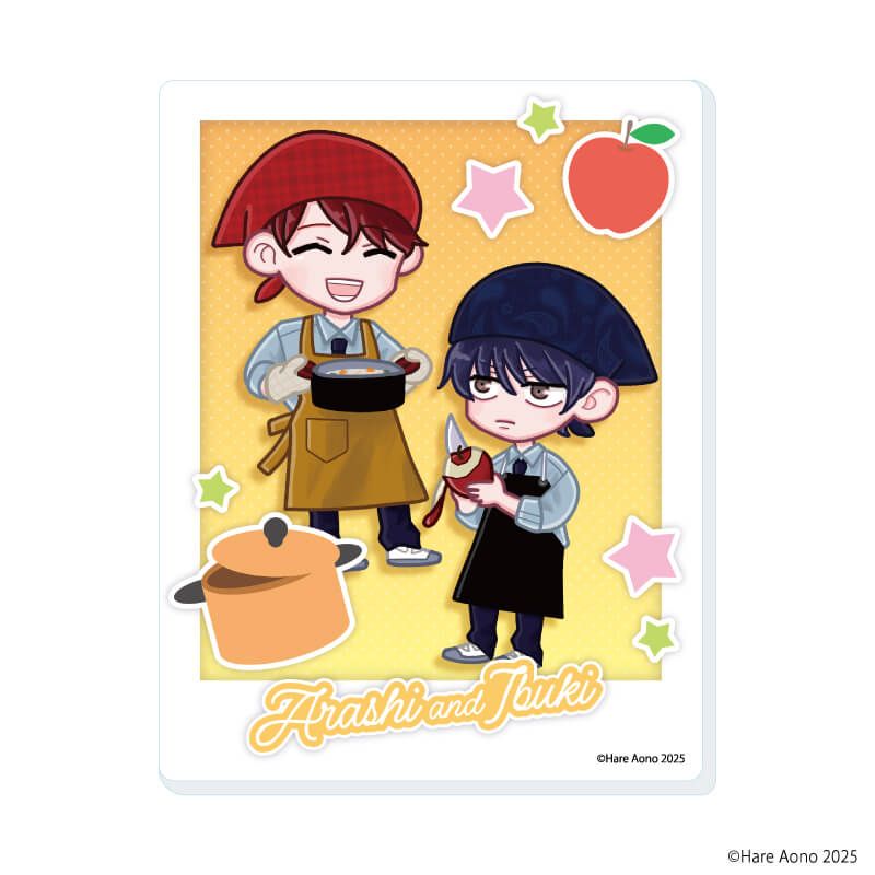 アクリルカード「あらしといぶき」01/ブラインド(6種)(描き下ろしイラスト)