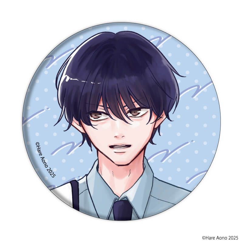 缶バッジ「あらしといぶき」01/ブラインド(9種)(描き下ろしイラスト)