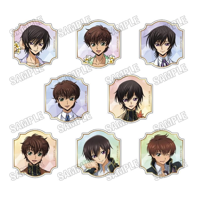 コードギアスアクリルバッジ コードギアス 反逆のルルーシュ アクリルバッジコレクション