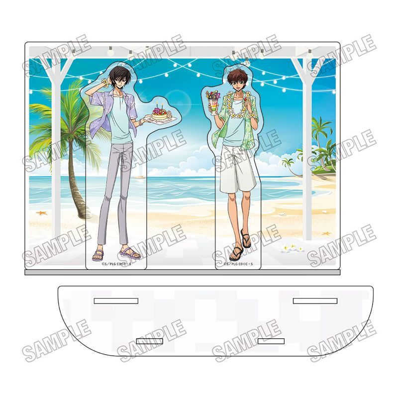 コードギアス 反逆のルルーシュ 描き下ろしアクリルジオラマ サマーパーティーVer.