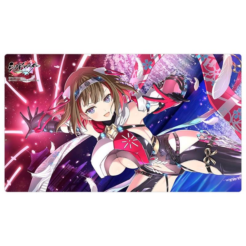 シノビマスター 閃乱カグラ NEW LINK ラバーマット 鴇/盛・伝説爆乳祭
