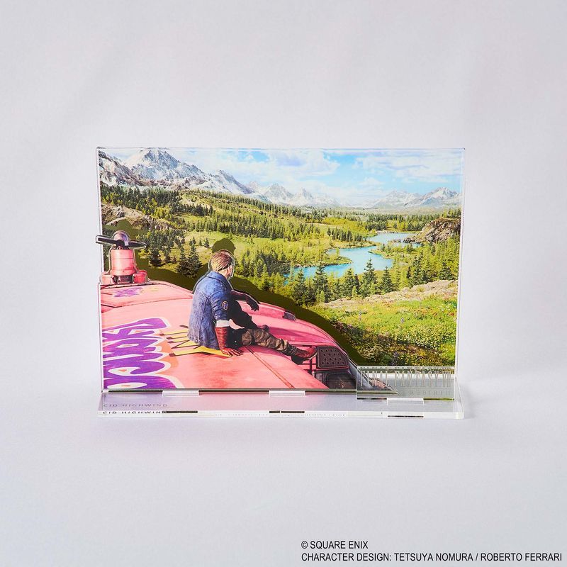 ファイナルファンタジーVII リバース アクリルジオラマ キーアート シド