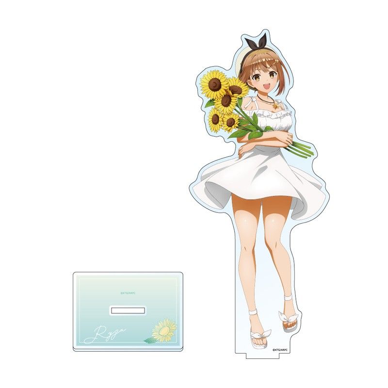 ライザのアトリエ 描き下ろし特大アクリルスタンド ライザ/白ワンピース