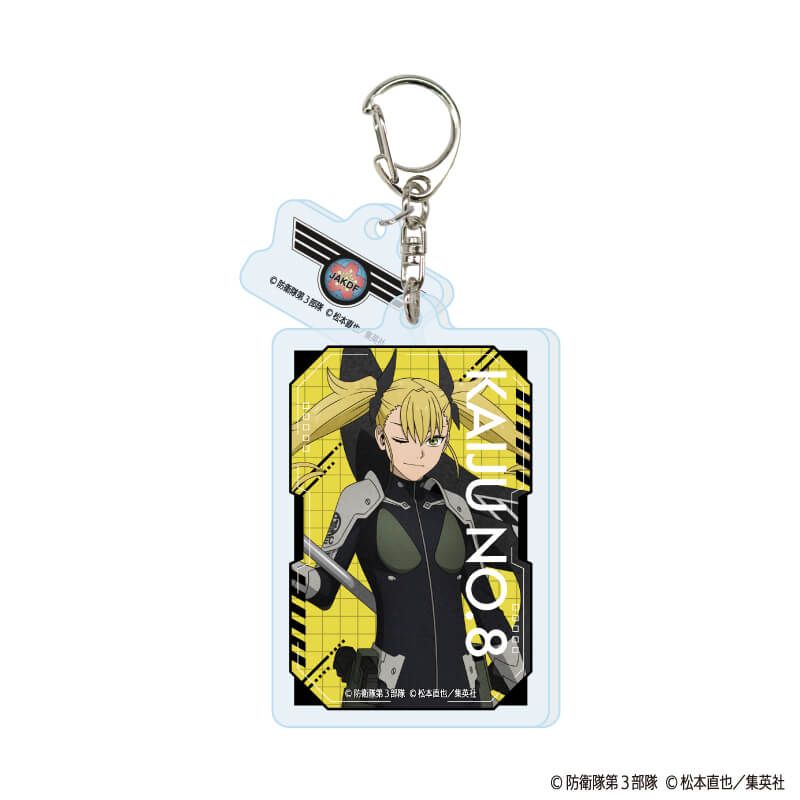 怪獣８号 トレーディングパーツ付きアクリルキーホルダー フラッグver. 【全6種】コンプリートセット