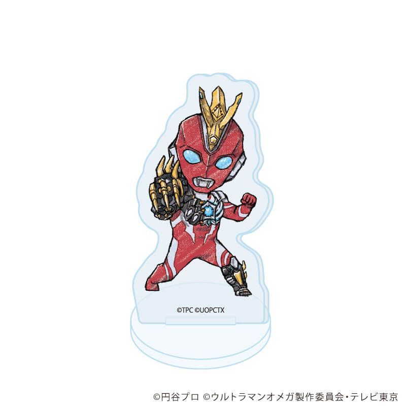 アクリルぷちスタンド「ウルトラマンオメガ」01/ブラインド(11種)(グラフアートイラスト)